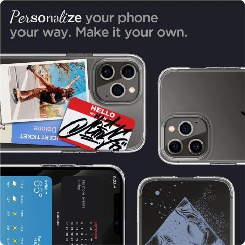 Etui Spigen Ultra Hybrid na iPhone 12 Pro Max - przezroczyste Etui Spigen Ultra Hybrid na iPhone 12 Pro Max - przezroczyste