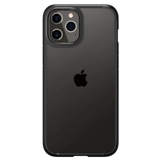 Etui Spigen Ultra Hybrid na iPhone 12 / iPhone 12 Pro - czarny mat