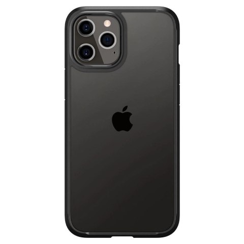 Etui Spigen Ultra Hybrid na iPhone 12 / iPhone 12 Pro - czarny mat Etui Spigen Ultra Hybrid na iPhone 12 / iPhone 12 Pro - czarny mat