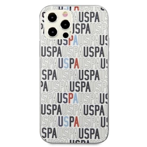 Etui U.S. Polo Assn. Logo Mania Collection na iPhone 12 / iPhone 12 Pro - białe Etui U.S. Polo Assn. Logo Mania Collection na iPhone 12 / iPhone 12 Pro - białe