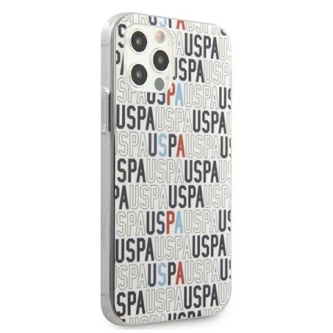 Etui U.S. Polo Assn. Logo Mania Collection na iPhone 12 / iPhone 12 Pro - białe Etui U.S. Polo Assn. Logo Mania Collection na iPhone 12 / iPhone 12 Pro - białe