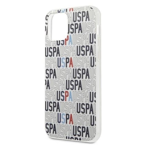 Etui U.S. Polo Assn. Logo Mania Collection na iPhone 12 / iPhone 12 Pro - białe Etui U.S. Polo Assn. Logo Mania Collection na iPhone 12 / iPhone 12 Pro - białe