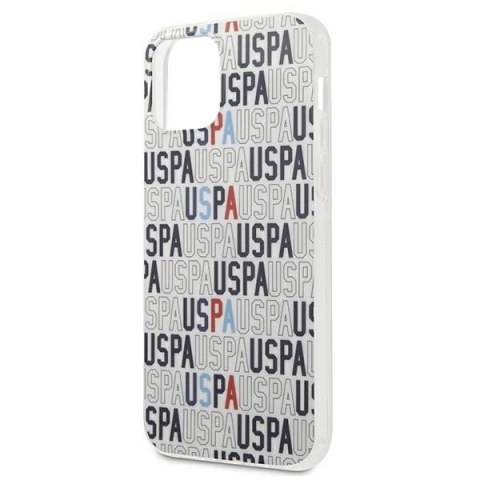 Etui U.S. Polo Assn. Logo Mania Collection na iPhone 12 mini - białe Etui U.S. Polo Assn. Logo Mania Collection na iPhone 12 mini - białe