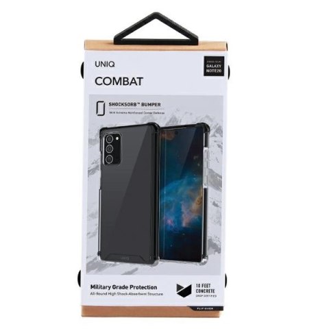Etui Uniq Combat na Samsung Galaxy Note 20 - czarne