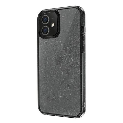 Etui Uniq LifePro Tinsel na iPhone 12 mini - czarne
