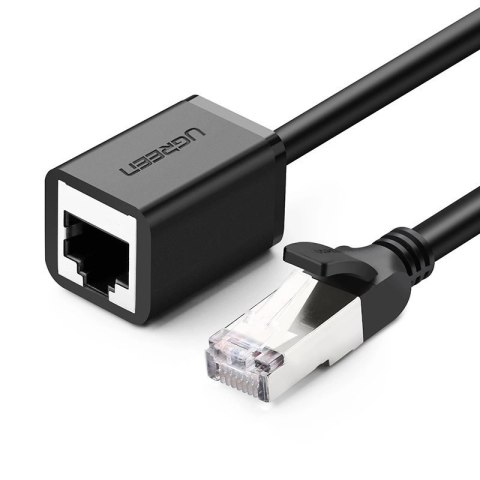 Kabel Ugreen NW112 11283 sieciowy Ethernet RJ45 (żeński) - RJ45 (męski) F/UTP Cat. 6 1 Gbps 5m - czarny Kabel Ugreen NW112 11283 sieciowy Ethernet RJ45 (żeński) - RJ45 (męski) F/UTP Cat. 6 1 Gbps 5m - czarny