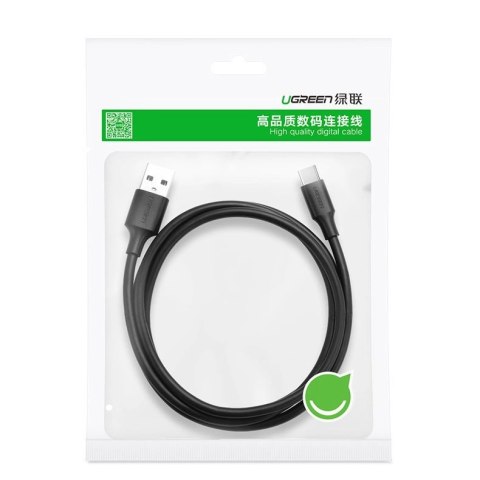 Kabel Ugreen US287 60117 USB-A / USB-C 3A 1.5m - czarny Kabel Ugreen US287 60117 USB-A / USB-C 3A 1.5m - czarny