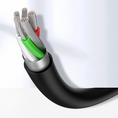 Kabel Ugreen US287 60117 USB-A / USB-C 3A 1.5m - czarny Kabel Ugreen US287 60117 USB-A / USB-C 3A 1.5m - czarny