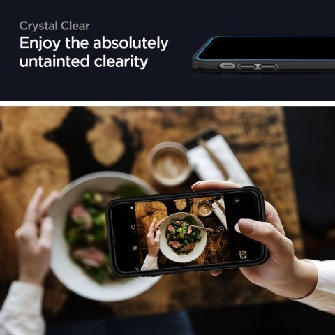 Szkło hartowane Spigen ALM Glass FC na iPhone 12 / iPhone 12 Pro - czarne 2 szt. Szkło hartowane Spigen ALM Glass FC na iPhone 12 / iPhone 12 Pro - czarne 2 szt.
