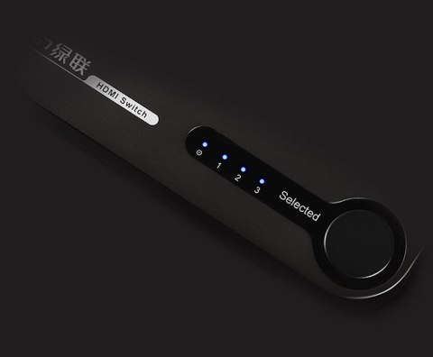 Ugreen przełącznik rozdzielacz splitter switch HDMI - 3x HDMI 3D 4K 7,5 Gbps 36 bit na kanał czarny (40234) Ugreen przełącznik rozdzielacz splitter switch HDMI - 3x HDMI 3D 4K 7,5 Gbps 36 bit na kanał czarny (40234)