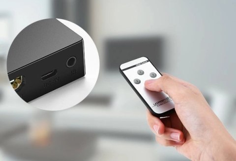 Ugreen przełącznik rozdzielacz splitter switch HDMI - 3x HDMI 3D 4K 7,5 Gbps 36 bit na kanał czarny (40234) Ugreen przełącznik rozdzielacz splitter switch HDMI - 3x HDMI 3D 4K 7,5 Gbps 36 bit na kanał czarny (40234)