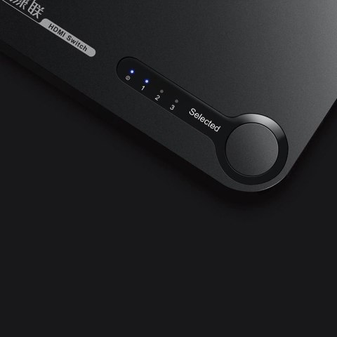 Ugreen przełącznik rozdzielacz splitter switch HDMI - 3x HDMI 3D 4K 7,5 Gbps 36 bit na kanał czarny (40234) Ugreen przełącznik rozdzielacz splitter switch HDMI - 3x HDMI 3D 4K 7,5 Gbps 36 bit na kanał czarny (40234)