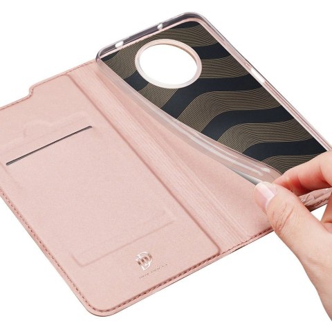 DUX DUCIS Skin Pro kabura etui pokrowiec z klapką Xiaomi Poco X3 NFC / Poco X3 Pro różowy