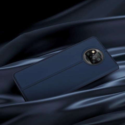 DUX DUCIS Skin Pro kabura etui pokrowiec z klapką Xiaomi Poco X3 NFC / Poco X3 Pro różowy