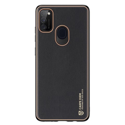 Dux Ducis Yolo eleganckie etui pokrowiec ze skóry ekologicznej Samsung Galaxy M30s czarny Dux Ducis Yolo eleganckie etui pokrowiec ze skóry ekologicznej Samsung Galaxy M30s czarny