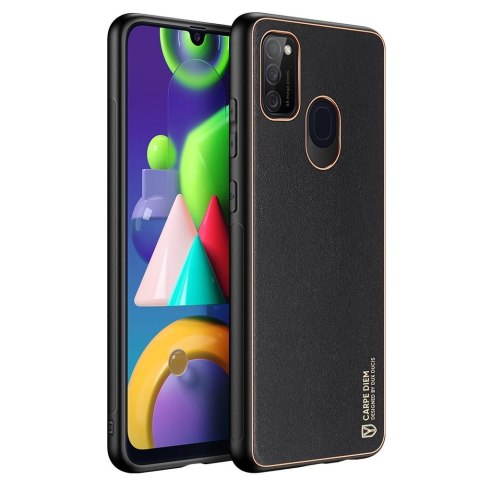 Dux Ducis Yolo eleganckie etui pokrowiec ze skóry ekologicznej Samsung Galaxy M30s czarny Dux Ducis Yolo eleganckie etui pokrowiec ze skóry ekologicznej Samsung Galaxy M30s czarny