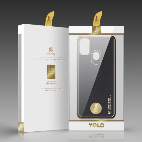 Dux Ducis Yolo eleganckie etui pokrowiec ze skóry ekologicznej Samsung Galaxy M30s czarny Dux Ducis Yolo eleganckie etui pokrowiec ze skóry ekologicznej Samsung Galaxy M30s czarny