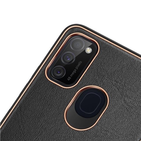 Dux Ducis Yolo eleganckie etui pokrowiec ze skóry ekologicznej Samsung Galaxy M30s czarny Dux Ducis Yolo eleganckie etui pokrowiec ze skóry ekologicznej Samsung Galaxy M30s czarny