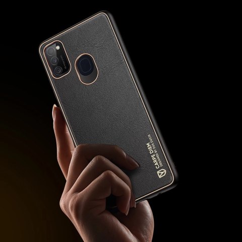 Dux Ducis Yolo eleganckie etui pokrowiec ze skóry ekologicznej Samsung Galaxy M30s czarny Dux Ducis Yolo eleganckie etui pokrowiec ze skóry ekologicznej Samsung Galaxy M30s czarny