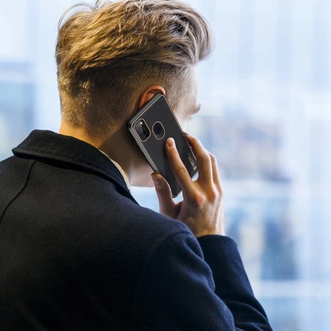 Dux Ducis Yolo eleganckie etui pokrowiec ze skóry ekologicznej Samsung Galaxy M30s czarny Dux Ducis Yolo eleganckie etui pokrowiec ze skóry ekologicznej Samsung Galaxy M30s czarny