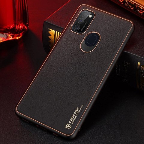 Dux Ducis Yolo eleganckie etui pokrowiec ze skóry ekologicznej Samsung Galaxy M30s czarny Dux Ducis Yolo eleganckie etui pokrowiec ze skóry ekologicznej Samsung Galaxy M30s czarny