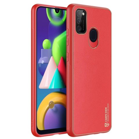Dux Ducis Yolo eleganckie etui pokrowiec ze skóry ekologicznej Samsung Galaxy M30s czerwony Dux Ducis Yolo eleganckie etui pokrowiec ze skóry ekologicznej Samsung Galaxy M30s czerwony