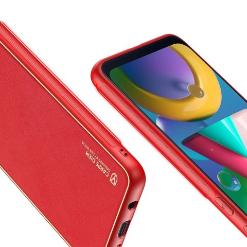 Dux Ducis Yolo eleganckie etui pokrowiec ze skóry ekologicznej Samsung Galaxy M30s czerwony Dux Ducis Yolo eleganckie etui pokrowiec ze skóry ekologicznej Samsung Galaxy M30s czerwony