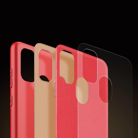 Dux Ducis Yolo eleganckie etui pokrowiec ze skóry ekologicznej Samsung Galaxy M30s czerwony Dux Ducis Yolo eleganckie etui pokrowiec ze skóry ekologicznej Samsung Galaxy M30s czerwony