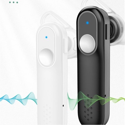 Dudao zestaw słuchawkowy bezprzewodowa słuchawka Bluetooth 5.0 do samochodu czarny (U7S black) Dudao zestaw słuchawkowy bezprzewodowa słuchawka Bluetooth 5.0 do samochodu czarny (U7S black)