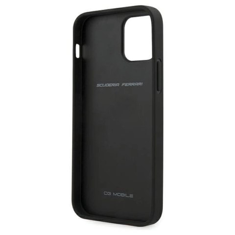 Etui Ferrari Off Track Perforated na iPhone 12 / iPhone 12 Pro - czerwone Etui Ferrari Off Track Perforated na iPhone 12 / iPhone 12 Pro - czerwone