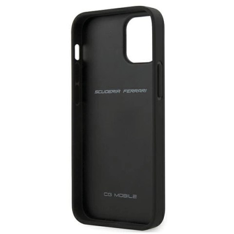 Etui Ferrari Off Track Perforated na iPhone 12 mini - czerwone Etui Ferrari Off Track Perforated na iPhone 12 mini - czerwone