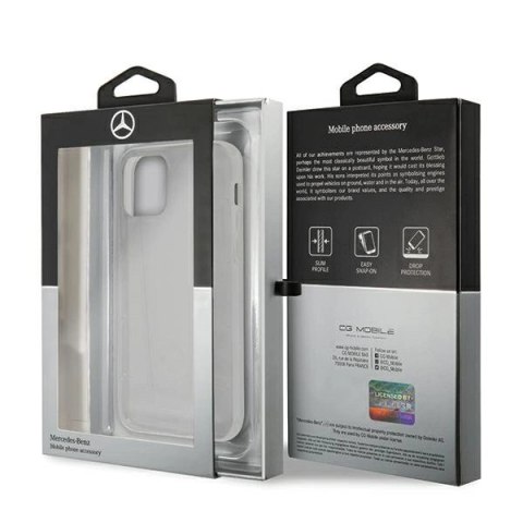 Etui Mercedes Line na iPhone 12 / iPhone 12 Pro - przezroczyste Etui Mercedes Line na iPhone 12 / iPhone 12 Pro - przezroczyste