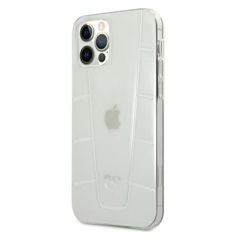 Etui Mercedes Line na iPhone 12 / iPhone 12 Pro - przezroczyste Etui Mercedes Line na iPhone 12 / iPhone 12 Pro - przezroczyste