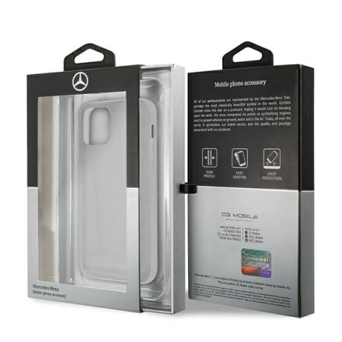 Etui Mercedes Line na iPhone 12 mini - przezroczyste