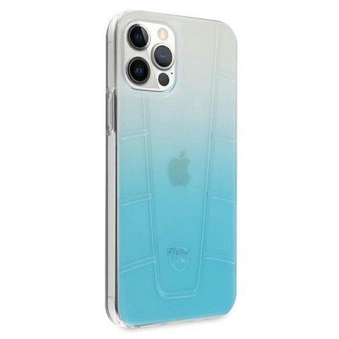 Etui Mercedes Transparent Line na iPhone 12 Pro Max - niebieskie Etui Mercedes Transparent Line na iPhone 12 Pro Max - niebieskie