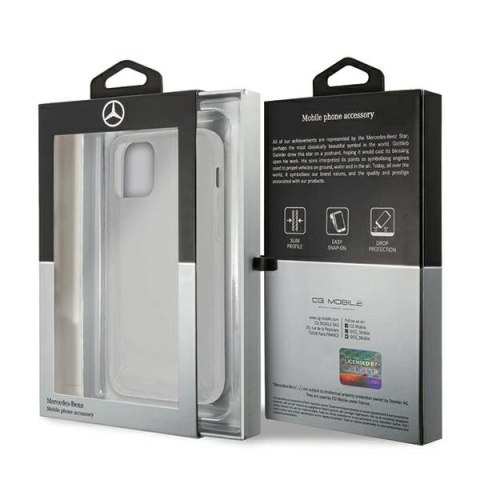 Etui Mercedes Transparent Line na iPhone 12 / iPhone 12 Pro - przezroczyste Etui Mercedes Transparent Line na iPhone 12 / iPhone 12 Pro - przezroczyste