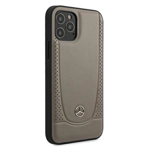 Etui Mercedes Urban Line na iPhone 12 Pro Max - brązowe Etui Mercedes Urban Line na iPhone 12 Pro Max - brązowe