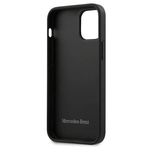 Etui Mercedes Wave Line na iPhone 12 mini - czarne Etui Mercedes Wave Line na iPhone 12 mini - czarne