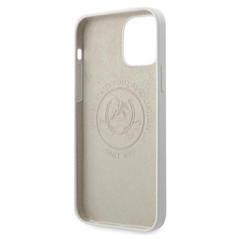 Etui U.S. Polo Assn. Silicone Collection na iPhone 12 Pro Max - białe