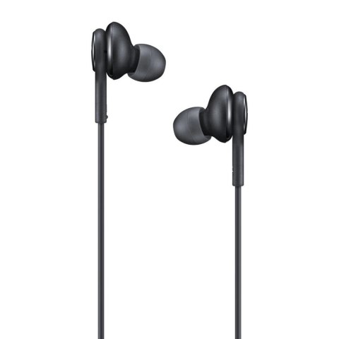 Słuchawki Samsung AKG EO-IC100BBEGEU przewodowe dokanałowe USB-C - czarne