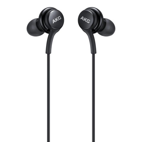 Słuchawki Samsung AKG EO-IC100BBEGEU przewodowe dokanałowe USB-C - czarne