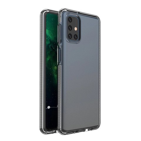 Spring Case pokrowiec żelowe etui z kolorową ramką do Samsung Galaxy M51 czarny Spring Case pokrowiec żelowe etui z kolorową ramką do Samsung Galaxy M51 czarny
