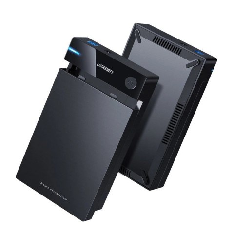 Ugreen kieszeń na dysk HDD obudowa dysku SATA 3,5'' USB 3.0 czarny (50422) Ugreen kieszeń na dysk HDD obudowa dysku SATA 3,5'' USB 3.0 czarny (50422)