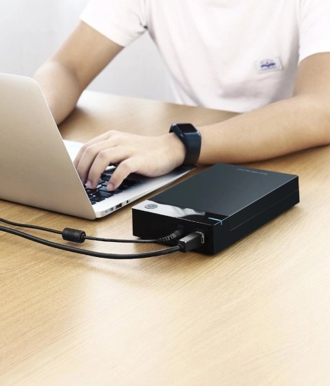 Ugreen kieszeń na dysk HDD obudowa dysku SATA 3,5'' USB 3.0 czarny (50422) Ugreen kieszeń na dysk HDD obudowa dysku SATA 3,5'' USB 3.0 czarny (50422)