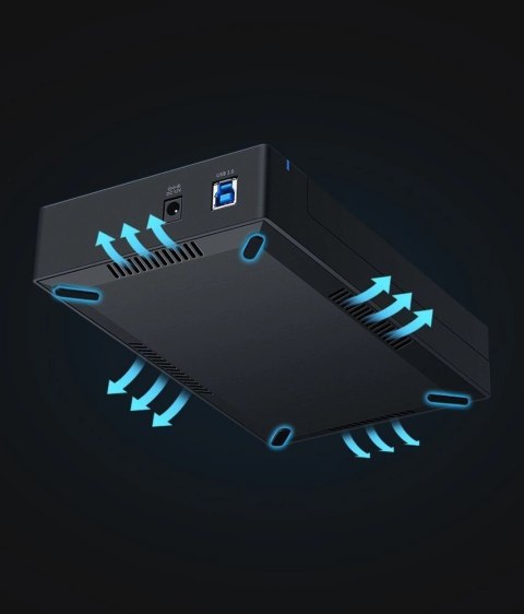 Ugreen kieszeń na dysk HDD obudowa dysku SATA 3,5'' USB 3.0 czarny (50422) Ugreen kieszeń na dysk HDD obudowa dysku SATA 3,5'' USB 3.0 czarny (50422)