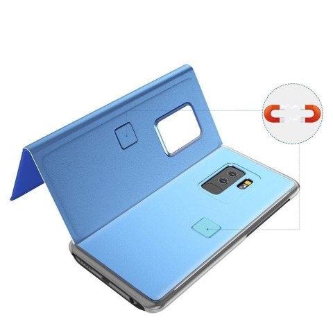 Clear View Case futerał etui z klapką Samsung Galaxy A11 / M11 czarny