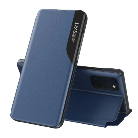 Eco Leather View Case elegancki futerał etui z klapką i funkcją podstawki Samsung Galaxy A52s 5G / A52 5G / A52 4G niebieski Eco Leather View Case elegancki futerał etui z klapką i funkcją podstawki Samsung Galaxy A52s 5G / A52 5G / A52 4G niebieski