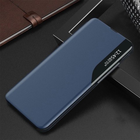 Eco Leather View Case elegancki futerał etui z klapką i funkcją podstawki Samsung Galaxy A52s 5G / A52 5G / A52 4G niebieski Eco Leather View Case elegancki futerał etui z klapką i funkcją podstawki Samsung Galaxy A52s 5G / A52 5G / A52 4G niebieski