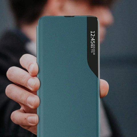 Eco Leather View Case elegancki futerał etui z klapką i funkcją podstawki Samsung Galaxy A52s 5G / A52 5G / A52 4G niebieski Eco Leather View Case elegancki futerał etui z klapką i funkcją podstawki Samsung Galaxy A52s 5G / A52 5G / A52 4G niebieski