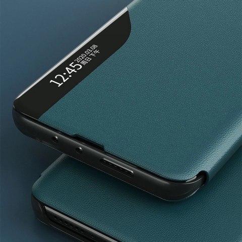 Eco Leather View Case elegancki futerał etui z klapką i funkcją podstawki Samsung Galaxy A52s 5G / A52 5G / A52 4G niebieski Eco Leather View Case elegancki futerał etui z klapką i funkcją podstawki Samsung Galaxy A52s 5G / A52 5G / A52 4G niebieski